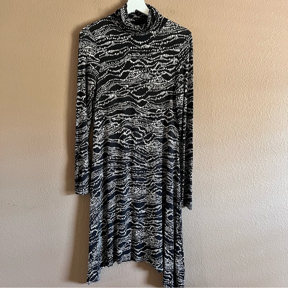 Anthropologie Maeve Turtleneck Swing Dress Size Small - Picture 2 of 12